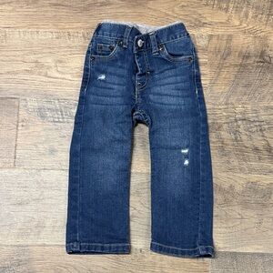 Levi’s 504 straight leg jean in dark blue size 18 months